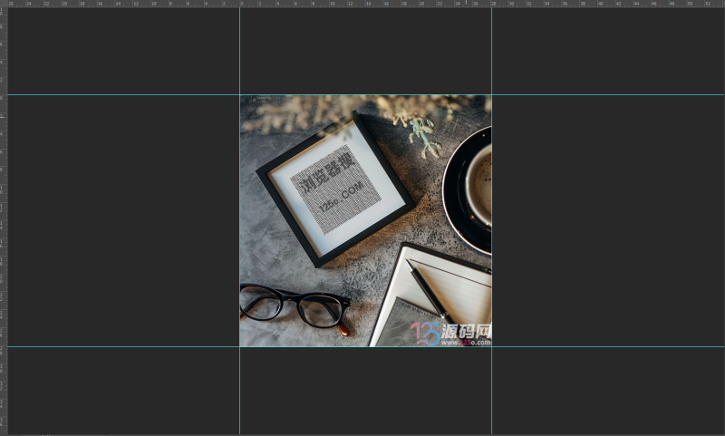 抖音引流隐藏文字图psd源文件源码-125源码网