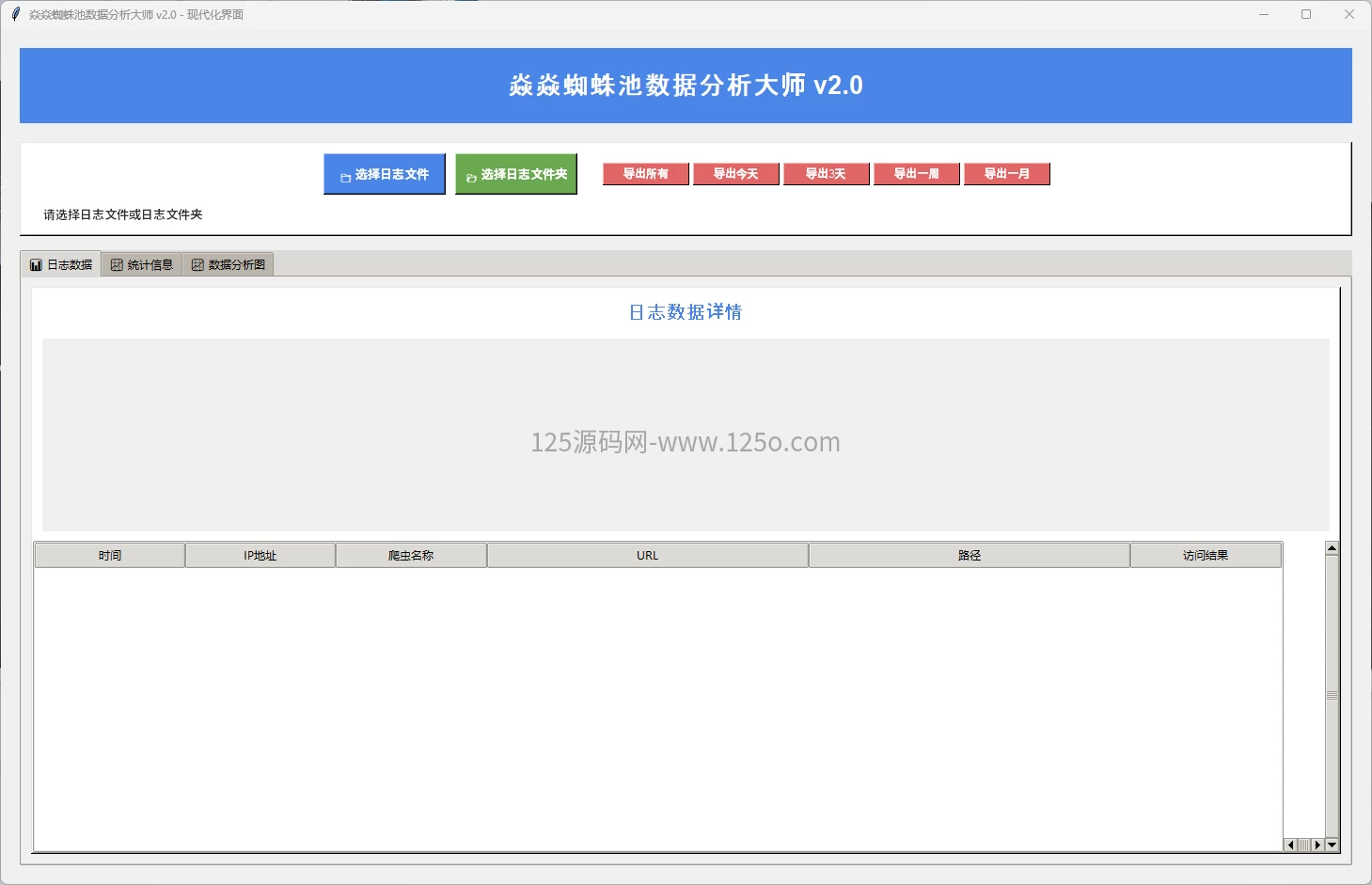 焱焱蜘蛛池数据分析大师V2.0工具-125源码网