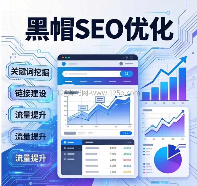 揭秘黑帽SEO优化，短期捷径背后的致命陷阱-125源码网