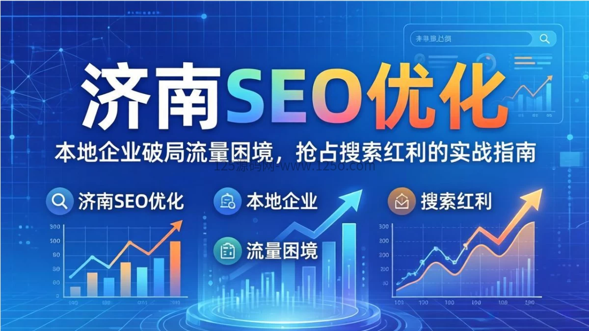 济南SEO优化：本地企业破局流量困境，抢占搜索红利的实战指南-125源码网